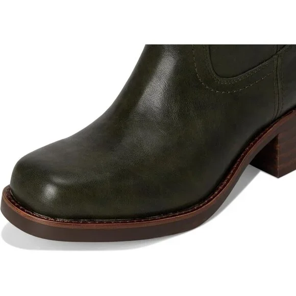 Women's Evergreen Miranda Tall Leather Boots - Elegant, Comfortable, and Trendy - Picture 2 of 7